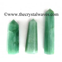 Green Aventurine (Light) 3"+ Pencil 6 to 8 Facets